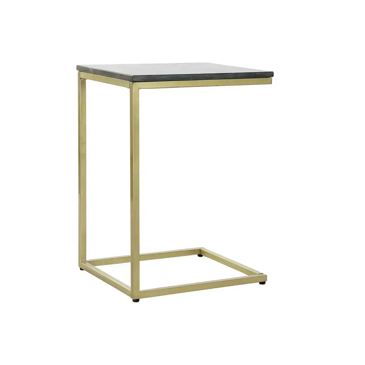 Table d appoint dkd home decor 40 x 46 x 65 cm noir dore marbre fer_3411. DIAYTAR COTE D'IVOIRE - Où Chaque Achat Raconte une Histoire. Explorez notre boutique en ligne et créez votre propre narration à travers notre diversité de produits, chacun portant une signification unique.