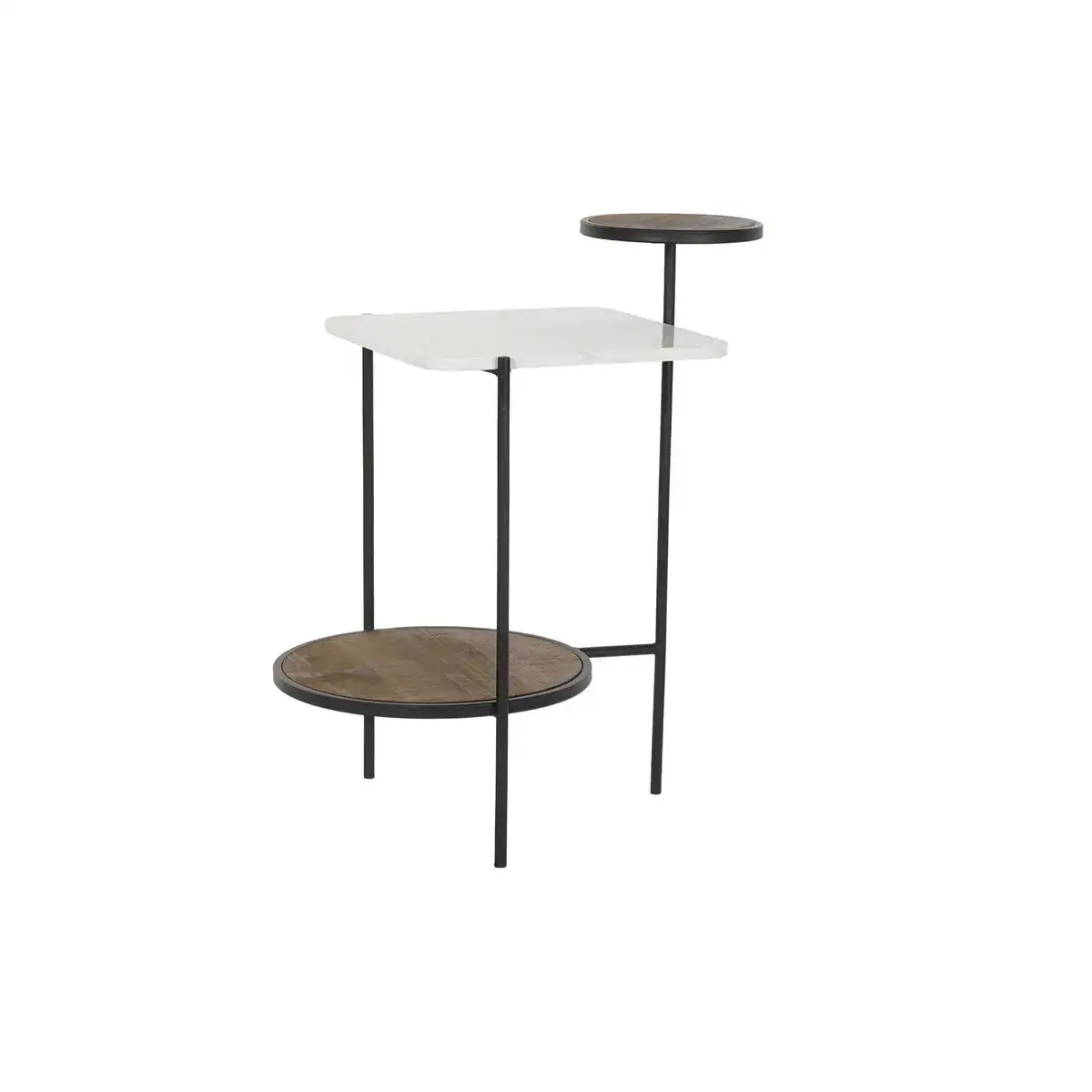 Table d appoint dkd home decor 56 5 x 38 x 66 cm noir metal bois marron blanc marbre_7976. DIAYTAR COTE D'IVOIRE - Votre Plaisir Shopping à Portée de Clic. Explorez notre boutique en ligne et trouvez des produits qui ajoutent une touche de bonheur à votre vie quotidienne.