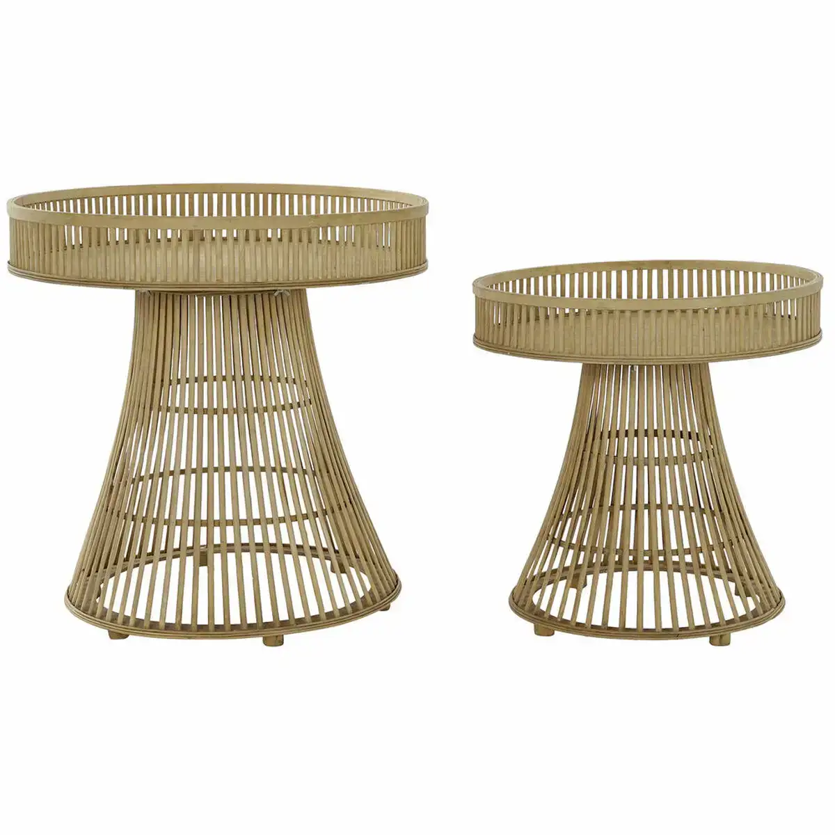 Table d appoint dkd home decor 61 5 x 61 5 x 61 cm naturel bois marron bambou_3194. DIAYTAR COTE D'IVOIRE - Votre Boutique en Ligne, Votre Histoire. Explorez notre sélection et découvrez des produits qui reflètent votre parcours et vos aspirations, un achat à la fois.