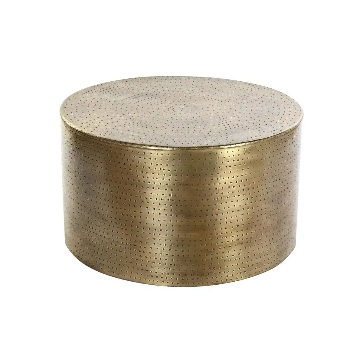 Table d appoint dkd home decor 80 x 80 x 45 cm dore metal aluminium_4574. DIAYTAR COTE D'IVOIRE - Votre Source de Découvertes Shopping. Découvrez des trésors dans notre boutique en ligne, allant des articles artisanaux aux innovations modernes.
