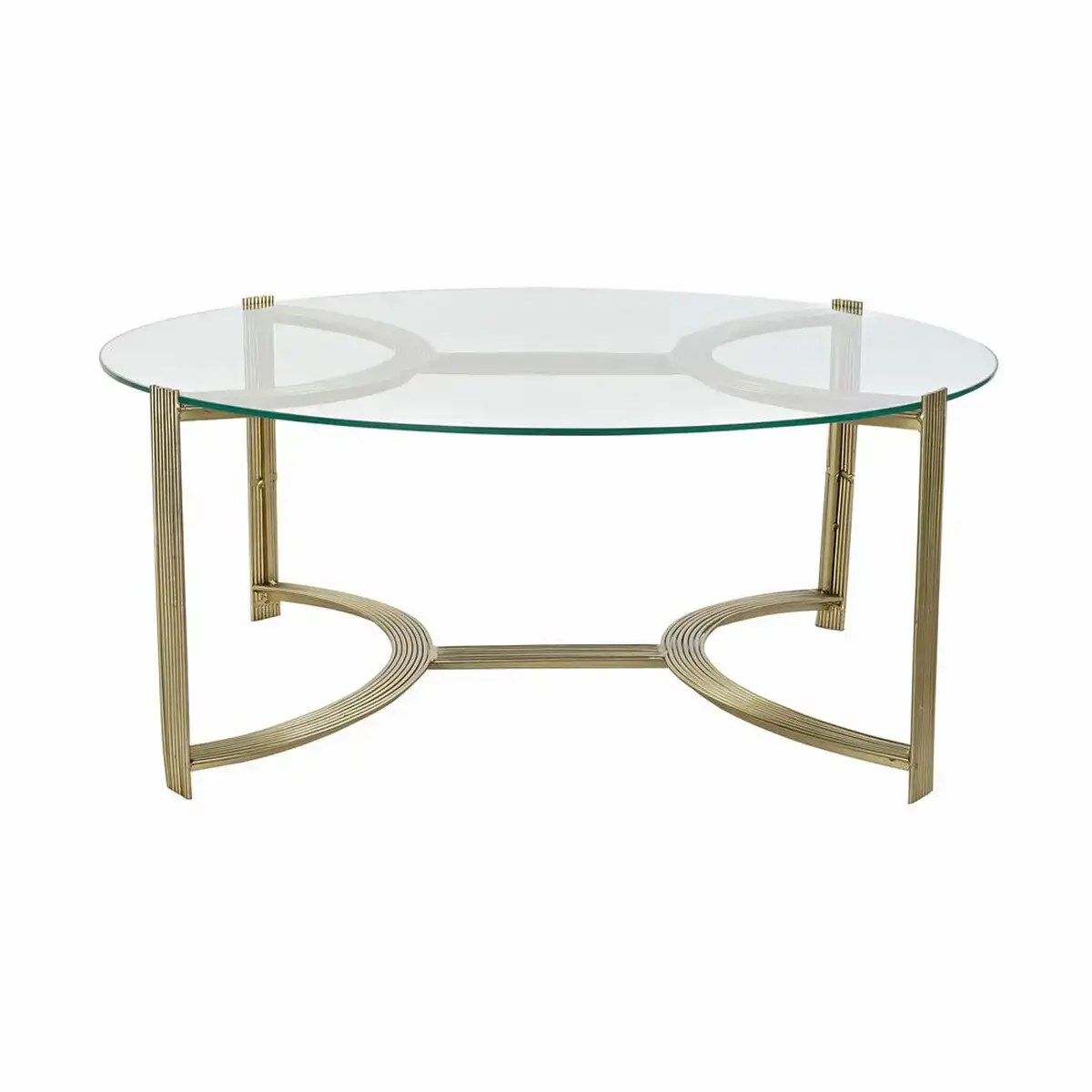 Table d appoint dkd home decor 81 x 81 x 34 cm verre dore acier aluminium_3492. DIAYTAR COTE D'IVOIRE - Où Choisir Devient un Acte de Découverte. Découvrez notre gamme et choisissez des produits qui éveillent votre curiosité et élargissent vos horizons.