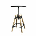 Table d appoint dkd home decor 8424001831456 60 x 60 x 105 cm naturel noir metal bois_3399. DIAYTAR COTE D'IVOIRE - Votre Passage Vers l'Excellence Shopping. Découvrez un catalogue en ligne qui offre une expérience d'achat exceptionnelle, avec des produits soigneusement sélectionnés pour satisfaire tous les goûts.