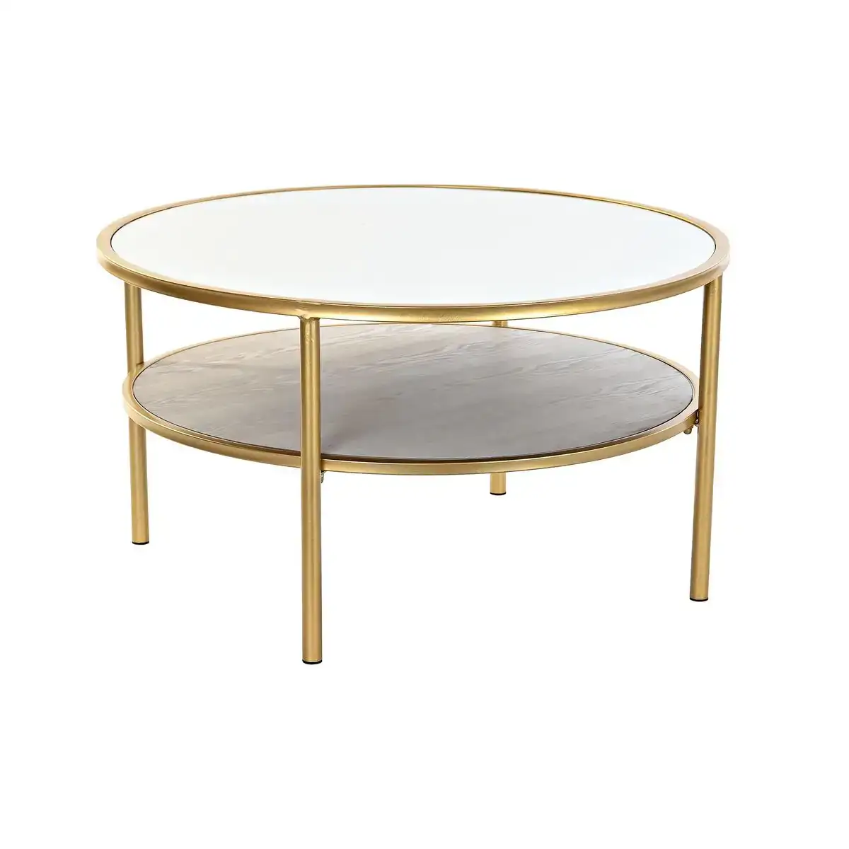 Table d appoint dkd home decor 87 x 87 x 48 cm miroir dore metal glamour_8090. DIAYTAR COTE D'IVOIRE - Votre Destination pour un Shopping Éclairé. Parcourez notre boutique en ligne pour découvrir des produits de qualité qui embelliront votre quotidien.
