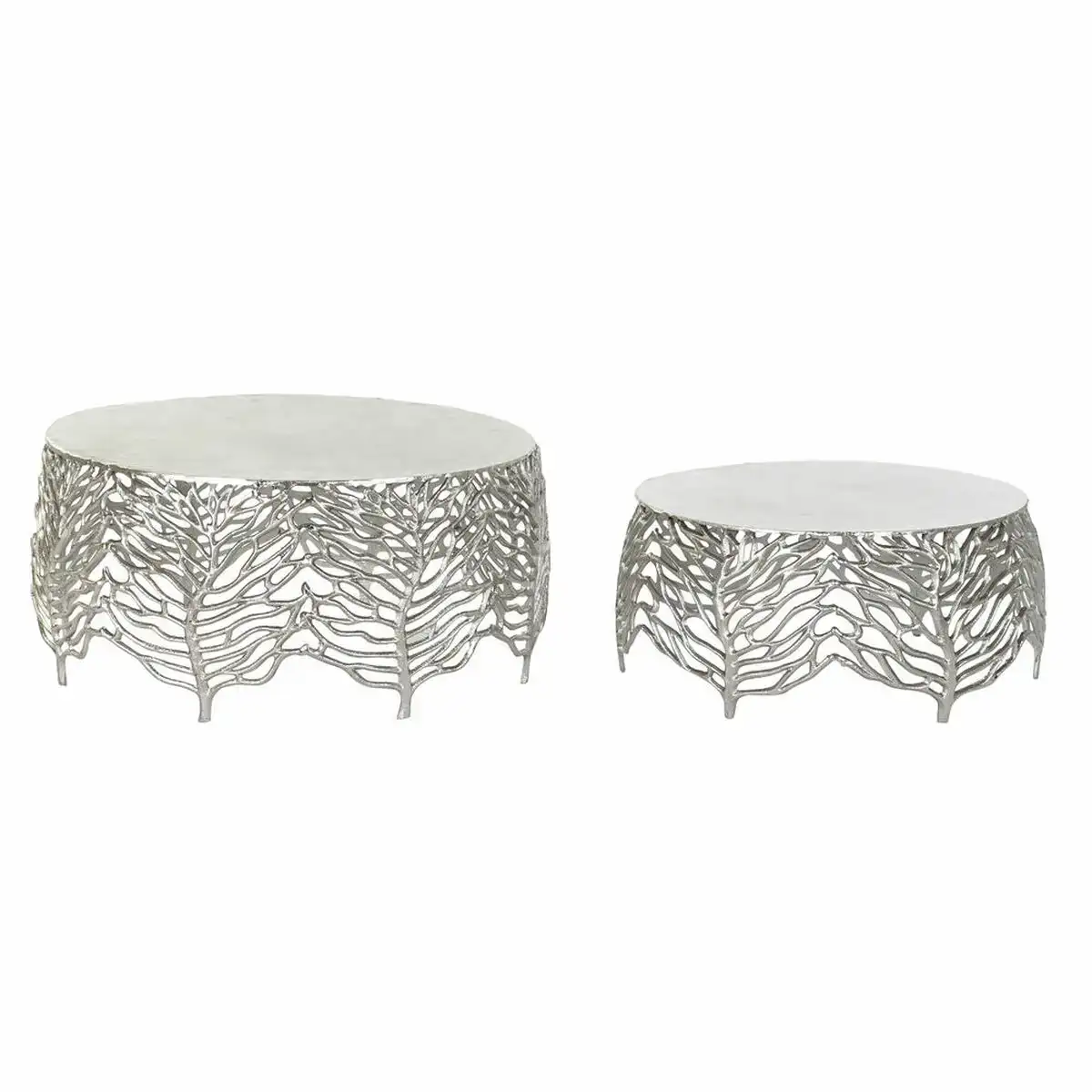 Table d appoint dkd home decor aluminium 2 pcs 52 x 52 x 25 cm 63 5 x 63 5 x 30 5 cm _5992. Bienvenue sur DIAYTAR COTE D'IVOIRE - Votre Destination Shopping à la Côte d'Ivoireaise. Explorez notre boutique en ligne et découvrez une gamme variée de produits qui capturent l'esprit du Côte d'Ivoire.