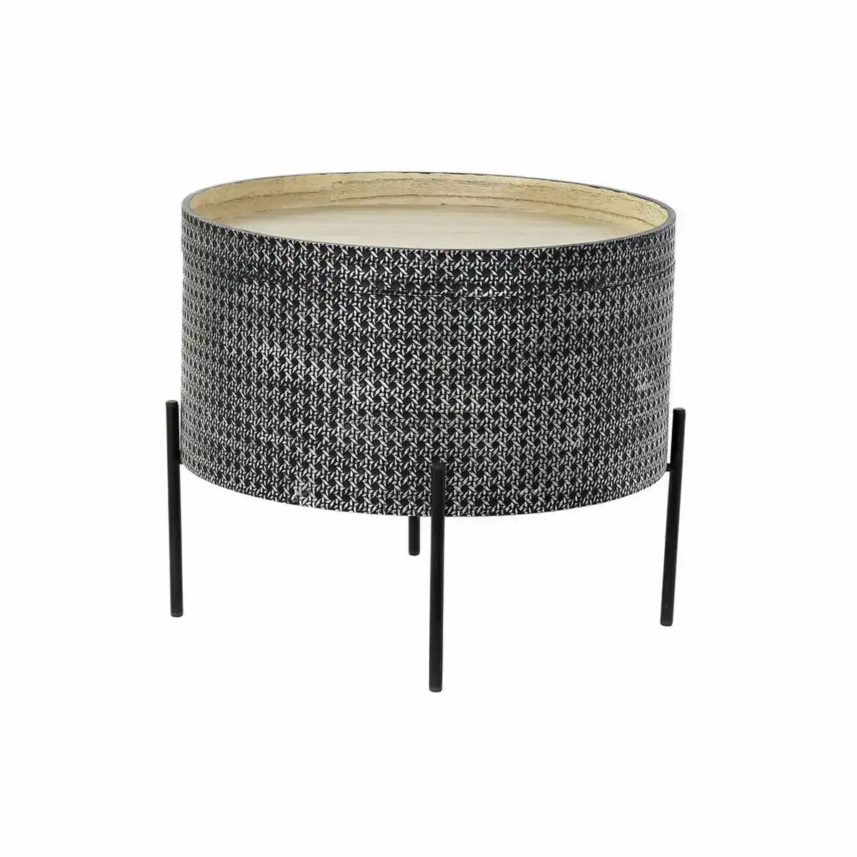 Table d appoint dkd home decor argente noir metal mdf 45 x 45 x 39 cm _4817. Bienvenue sur DIAYTAR COTE D'IVOIRE - Votre Destination Shopping à la Côte d'Ivoireaise. Explorez notre boutique en ligne et découvrez une gamme variée de produits qui capturent l'esprit du Côte d'Ivoire.