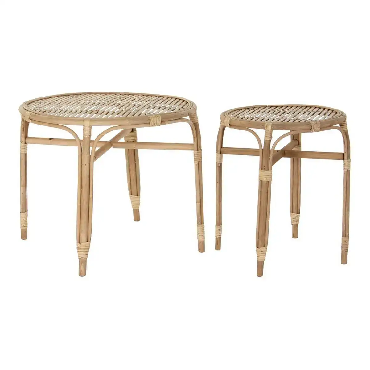 Table d appoint dkd home decor bambou 2 pcs _3020. DIAYTAR COTE D'IVOIRE - Où Chaque Produit a sa Place. Parcourez notre catalogue et choisissez des articles qui s'intègrent parfaitement à votre style et à votre espace.
