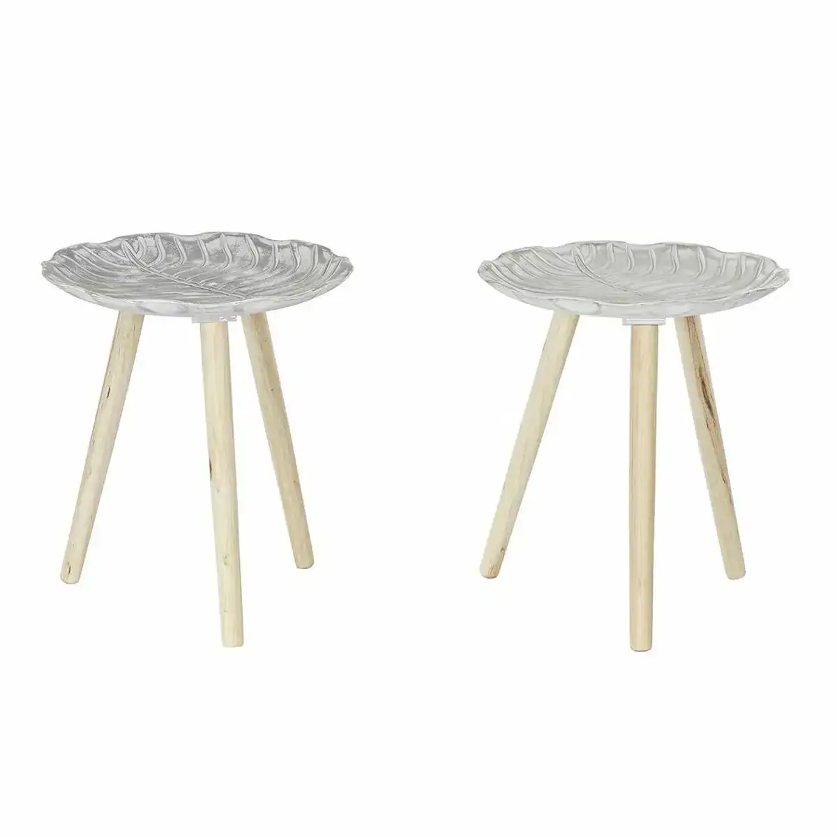Table d appoint dkd home decor blanc beige bois sapin bois mdf 40 x 40 x 45 cm 2 unites _2055. DIAYTAR COTE D'IVOIRE - L'Art du Shopping Distinctif. Naviguez à travers notre gamme soigneusement sélectionnée et choisissez des produits qui définissent votre mode de vie.