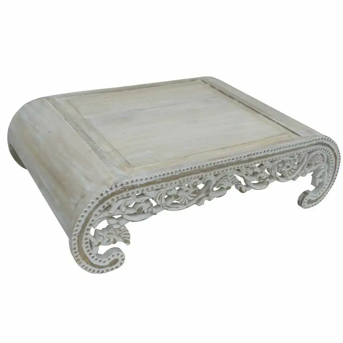 Table d appoint dkd home decor blanc bois bois de manguier 121 x 83 80 x 35 50 cm 121 x 83 8 x 35 5 cm_1976. DIAYTAR COTE D'IVOIRE - Là où Choisir est une Célébration de l'Artisanat. Explorez notre gamme variée et choisissez des produits qui incarnent la tradition et le talent des artisans du Côte d'Ivoire.
