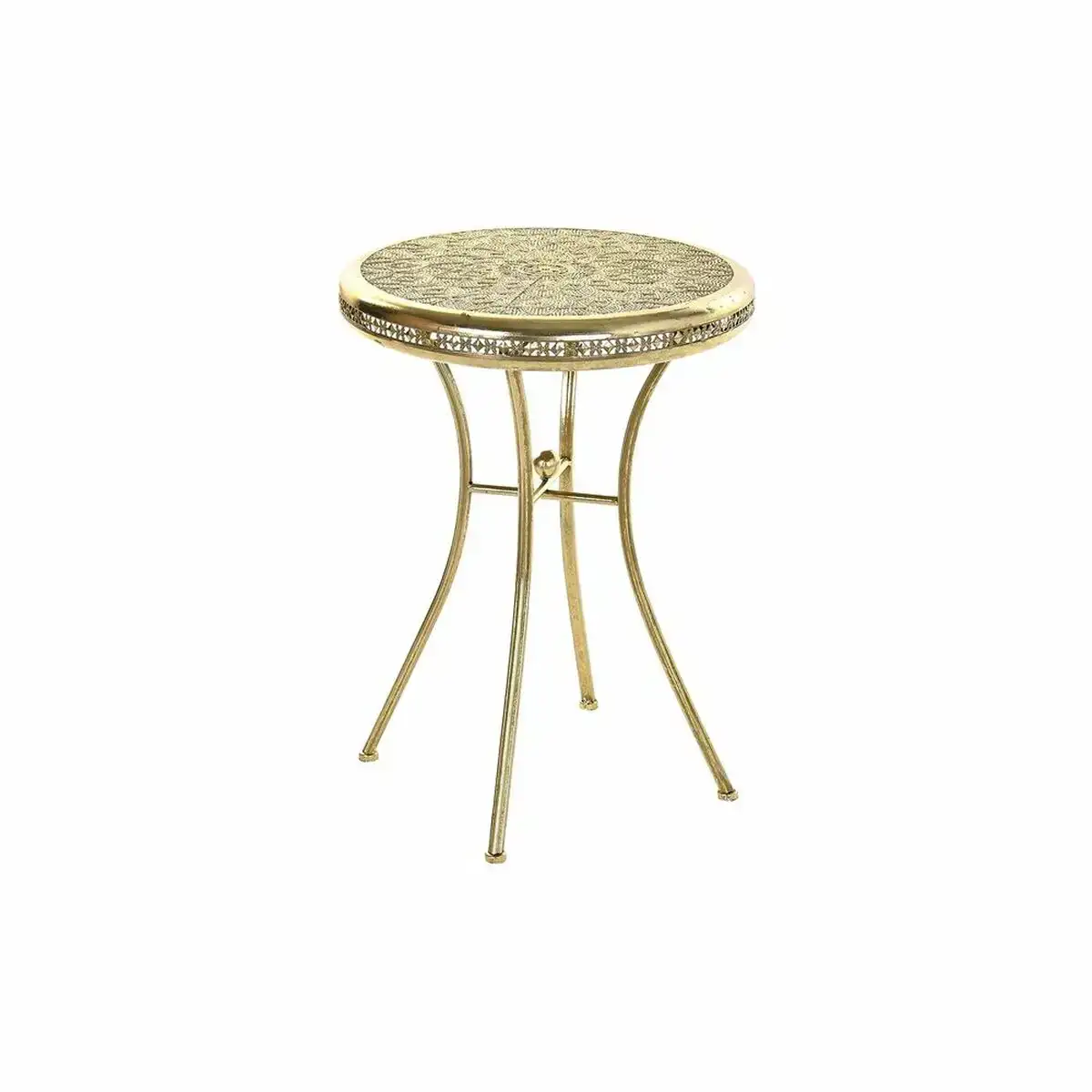 Table d appoint dkd home decor dore metal arabe 42 x 42 x 57 cm _1635. DIAYTAR COTE D'IVOIRE - Là où la Tradition Devient Tendance. Naviguez à travers notre boutique en ligne et choisissez des produits qui allient l'authenticité au contemporain.