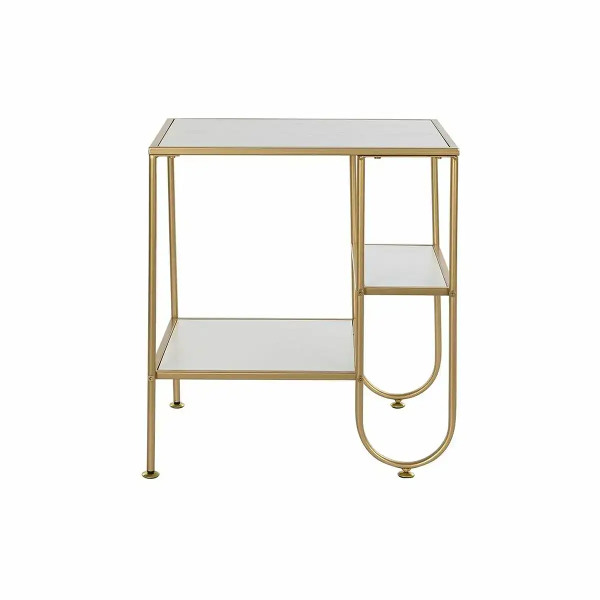 Table d appoint dkd home decor dore metal mdf blanc 50 x 40 x 55 5 cm _8876. Entrez dans l'Univers de DIAYTAR COTE D'IVOIRE - Où l'Élégance et la Variété se Rencontrent. Parcourez notre catalogue pour dénicher des articles qui ajoutent une touche d'élégance à votre vie.