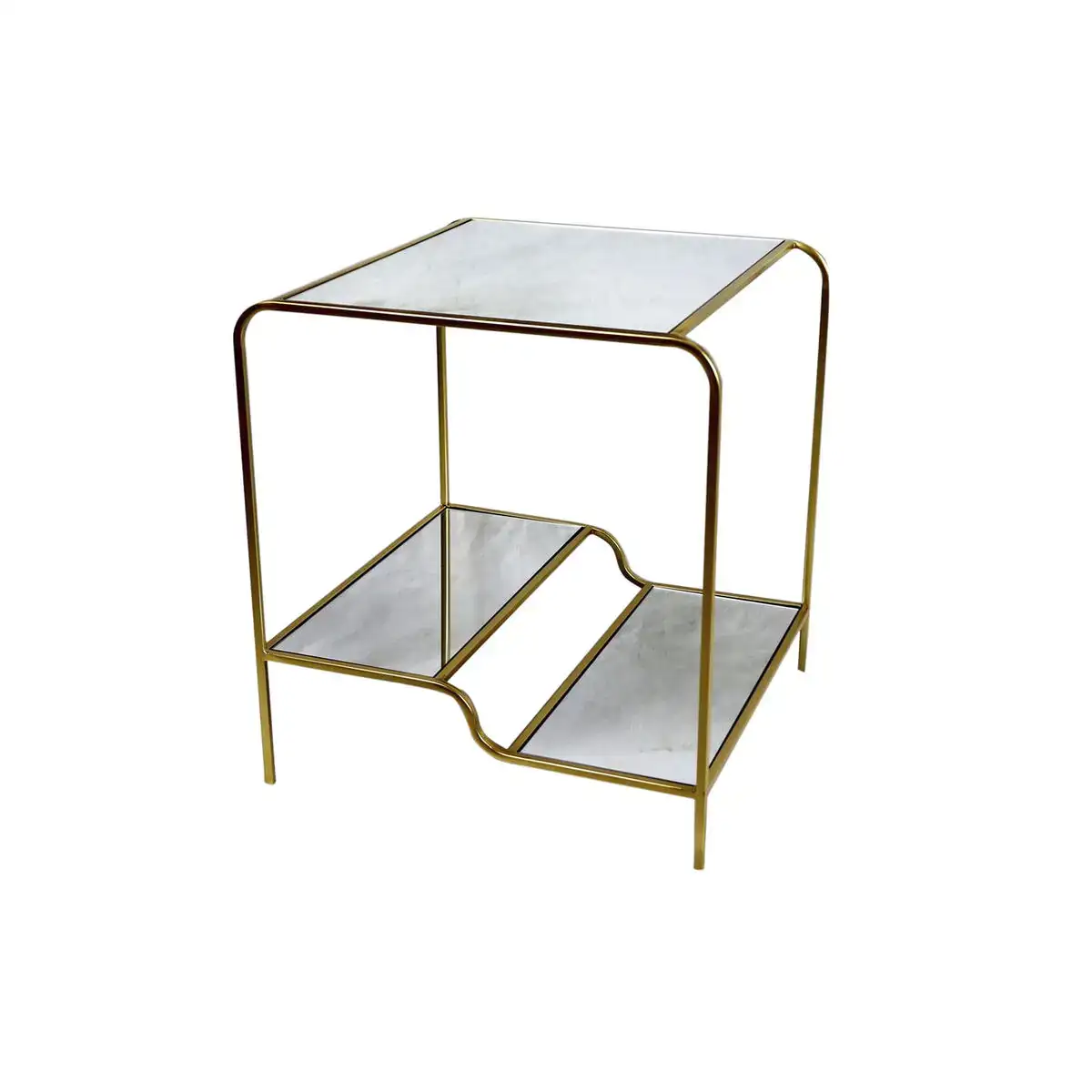 Table d appoint dkd home decor dore metal miroir 50 x 50 x 55 cm_4931. DIAYTAR COTE D'IVOIRE - Là où Choisir est un Acte d'Amour pour la Culture Côte d'Ivoireaise. Explorez notre gamme et choisissez des produits qui célèbrent la richesse de notre patrimoine.