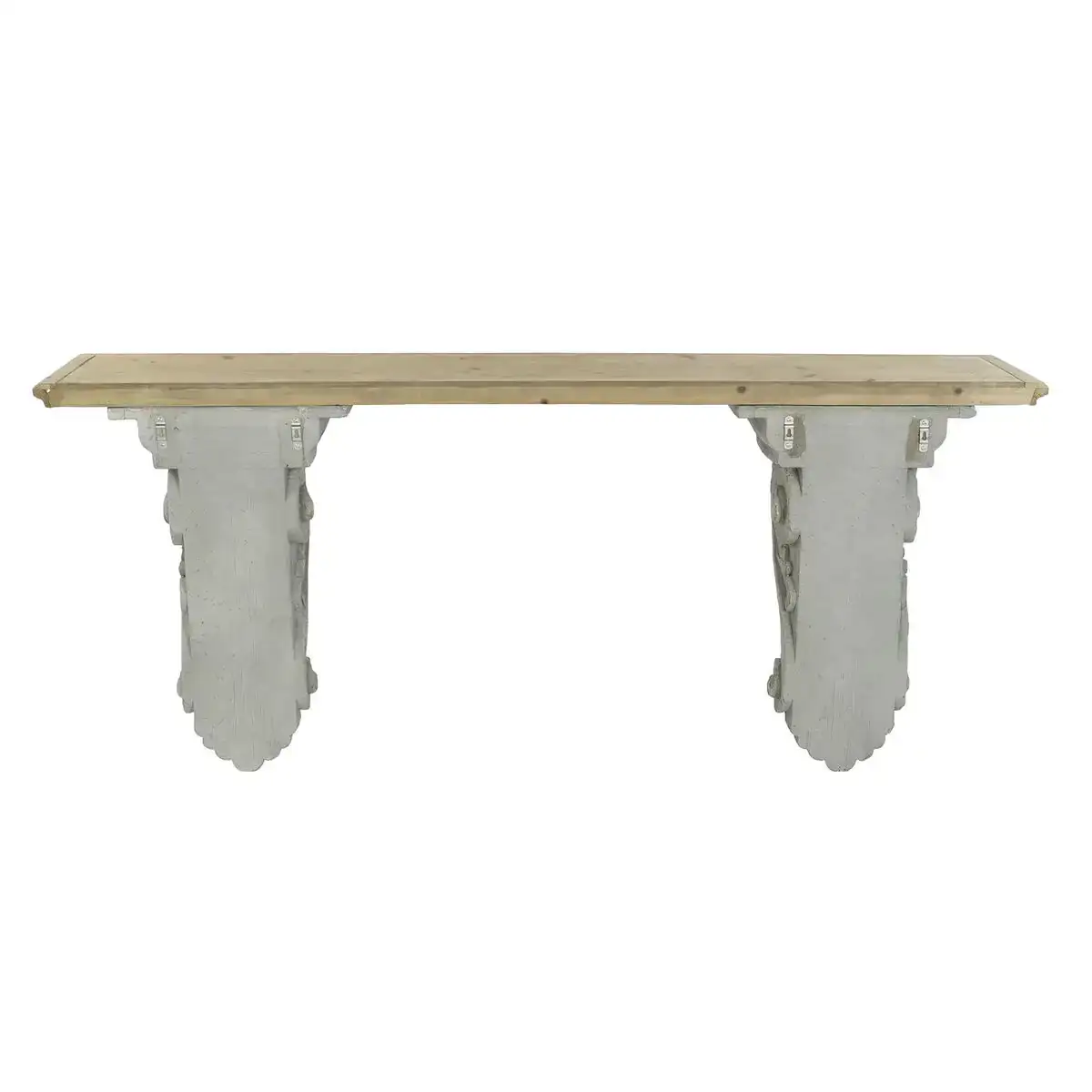 Table d appoint dkd home decor gris naturel sapin 180 x 35 x 78 cm_1669. DIAYTAR COTE D'IVOIRE - L'Odyssée du Shopping à Votre Portée. Parcourez notre boutique en ligne et partez à la découverte d'articles qui rendront chaque jour spécial.