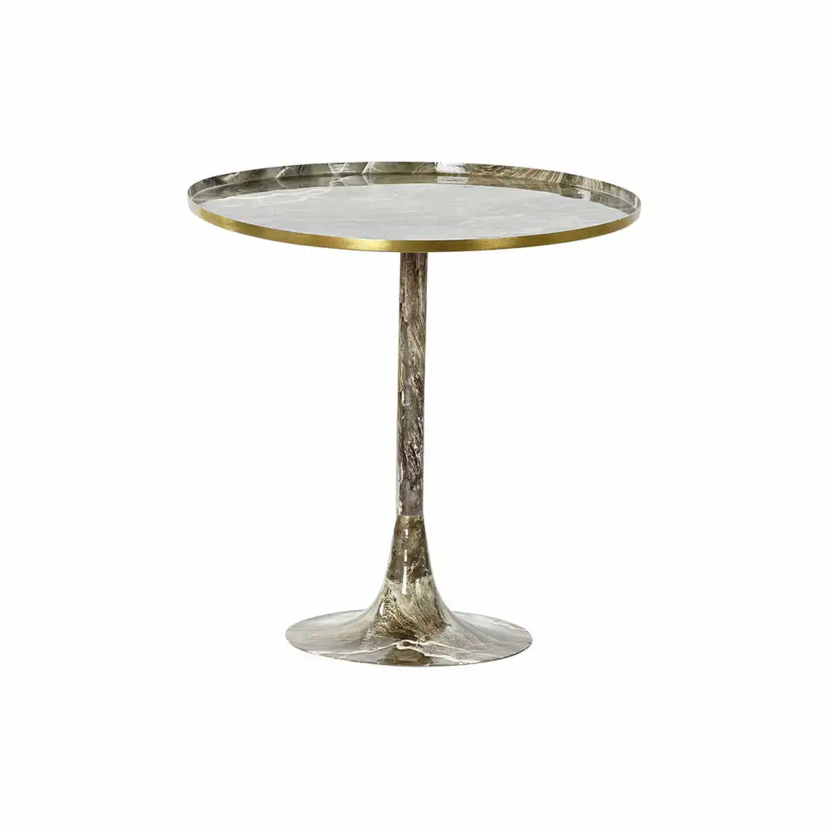 Table d appoint dkd home decor marron aluminium marbre 51 x 51 x 51 cm _2995. DIAYTAR COTE D'IVOIRE - Où Chaque Détail Fait la Différence. Parcourez notre sélection soignée et choisissez des articles qui rehaussent votre quotidien, du fonctionnel à l'esthétique.