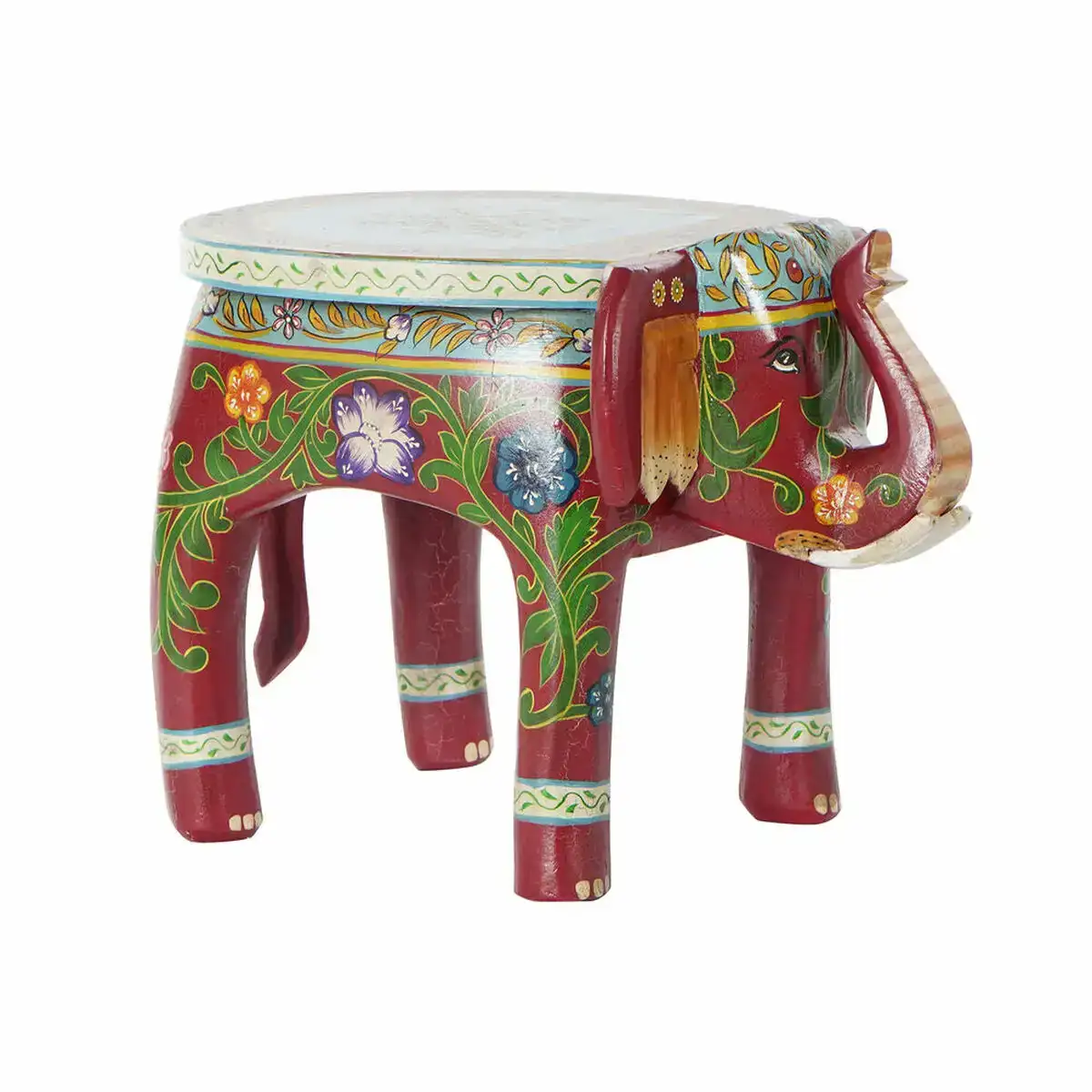 Table d appoint dkd home decor marron multicouleur acrylique bois de manguier elephant 45 x 34 x 34 cm _7099. DIAYTAR COTE D'IVOIRE - L'Art du Shopping Distinctif. Naviguez à travers notre gamme soigneusement sélectionnée et choisissez des produits qui définissent votre mode de vie.
