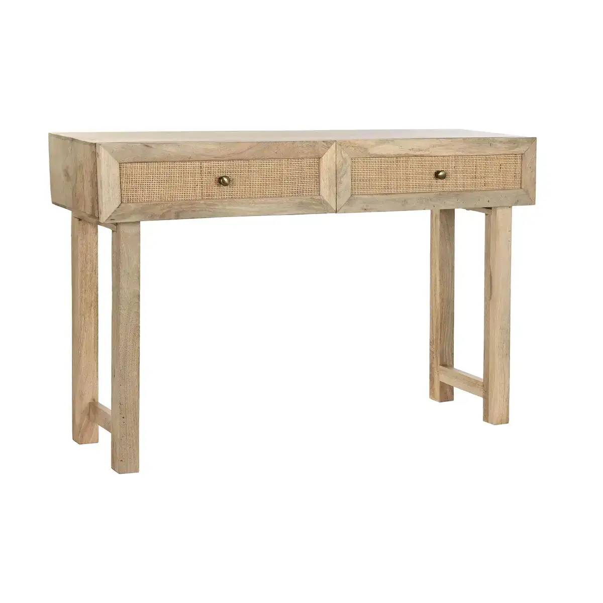 Table d appoint dkd home decor marron naturel bois bois de manguier 120 x 35 x 77 cm_8497. DIAYTAR COTE D'IVOIRE - Là où la Diversité Rencontre la Qualité. Parcourez notre gamme complète et trouvez des produits qui incarnent la richesse et l'unicité du Côte d'Ivoire.