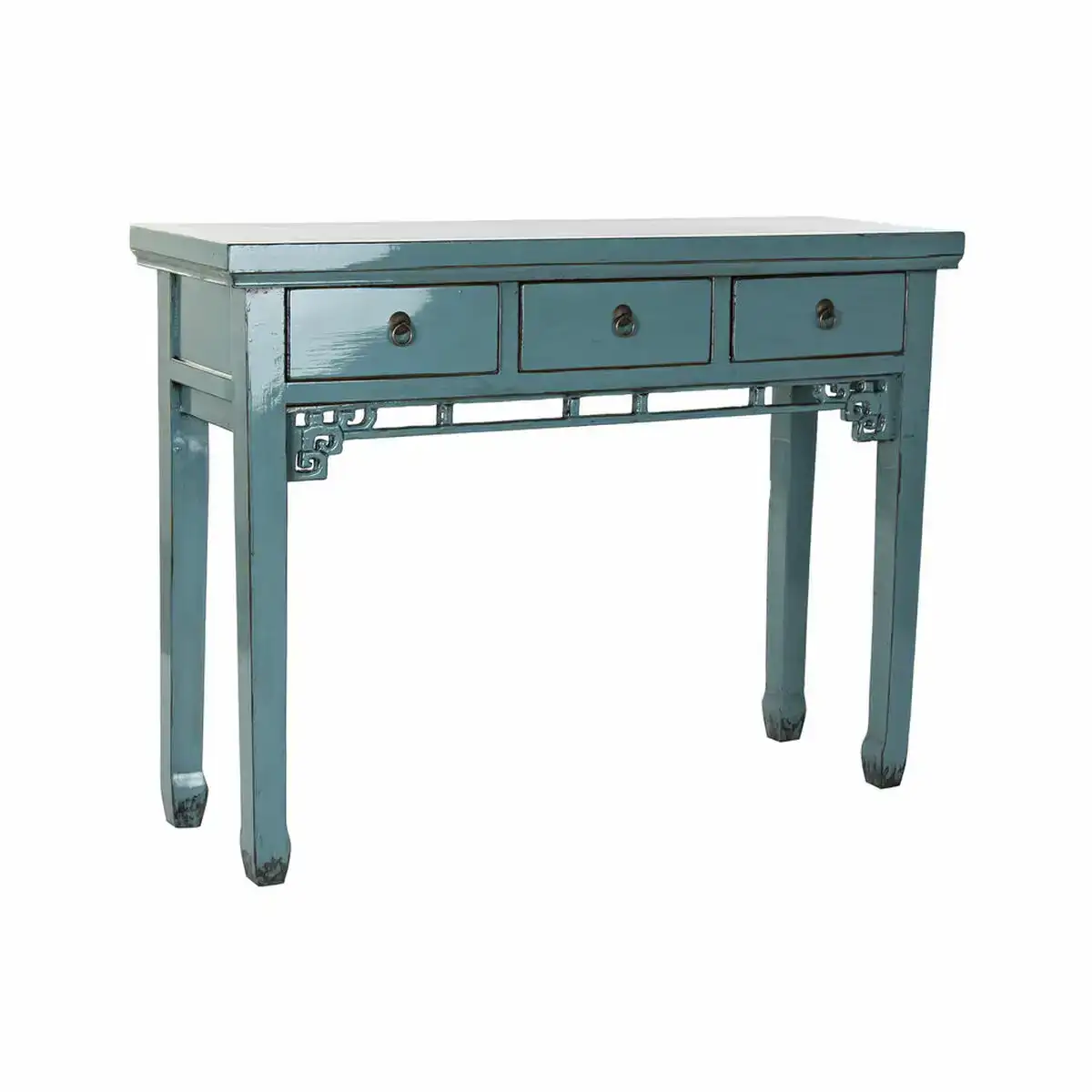 Table d appoint dkd home decor mb 181878 113 x 38 x 84 cm bleu metal turquoise_8266. Bienvenue sur DIAYTAR COTE D'IVOIRE - Où l'Élégance Rencontrer la Tradition. Explorez notre gamme variée et trouvez des articles qui marient le chic moderne au charme ancestral.