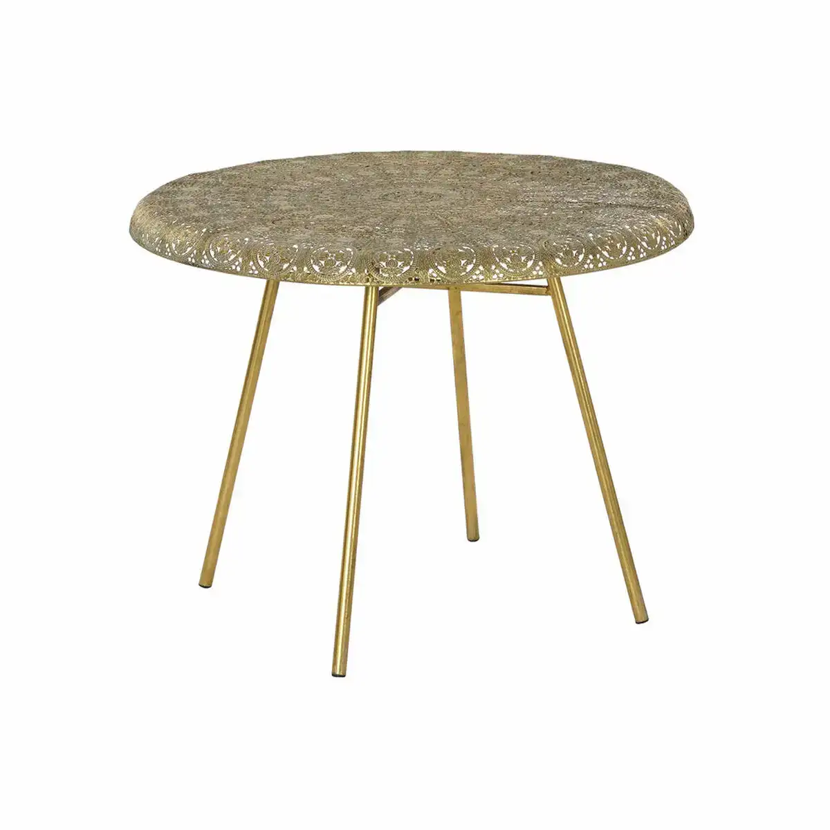 Table d appoint dkd home decor metal cuivre clair 65 x 65 x 59 cm _8000. DIAYTAR COTE D'IVOIRE - Votre Destination Shopping d'Exception. Parcourez nos rayons virtuels et choisissez des produits qui incarnent l'excellence et la diversité.