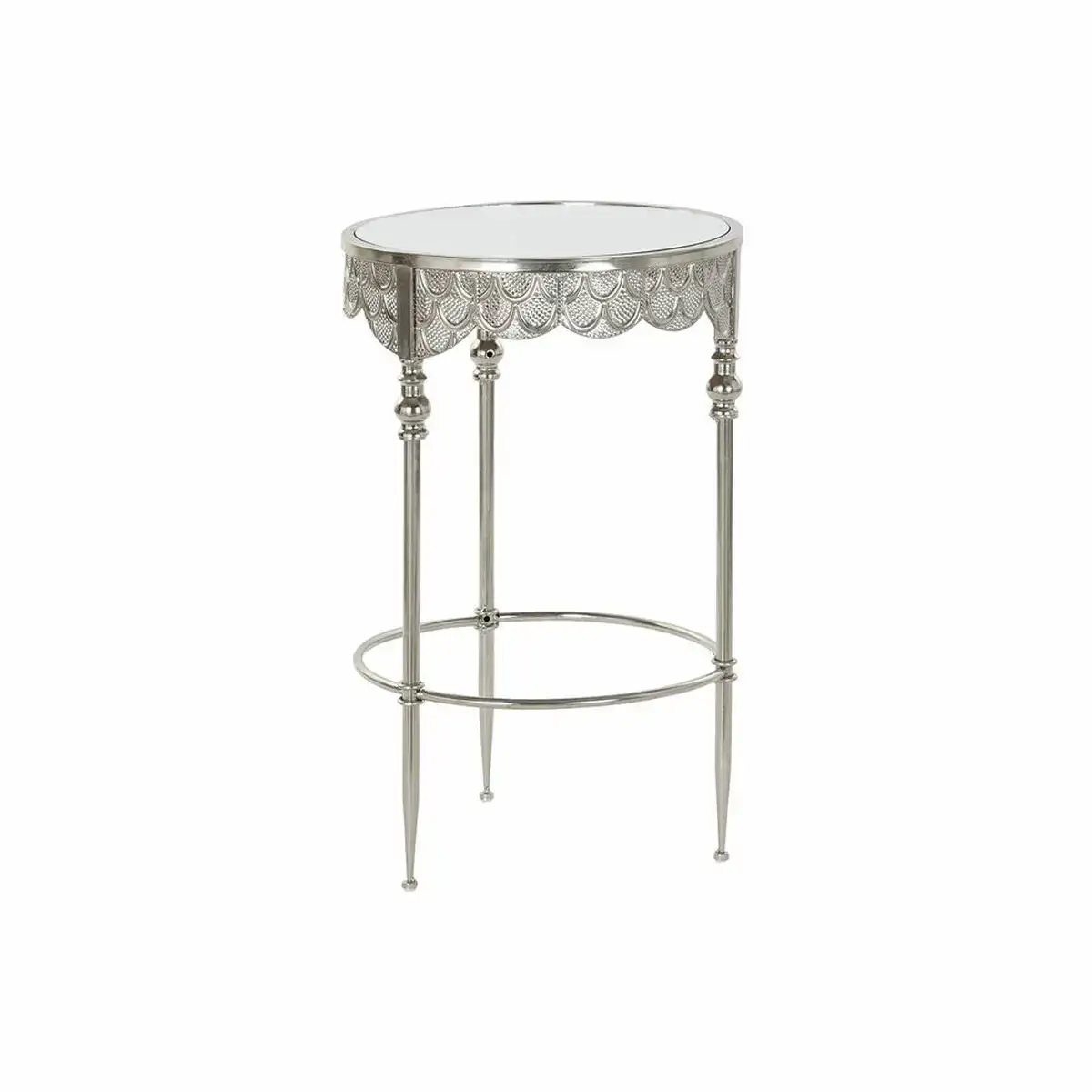 Table d appoint dkd home decor miroir argente metal 39 x 39 x 61 cm _1078. DIAYTAR COTE D'IVOIRE - L'Art du Shopping Facilité. Naviguez sur notre plateforme en ligne pour découvrir une expérience d'achat fluide et agréable, avec une gamme de produits adaptés à tous.