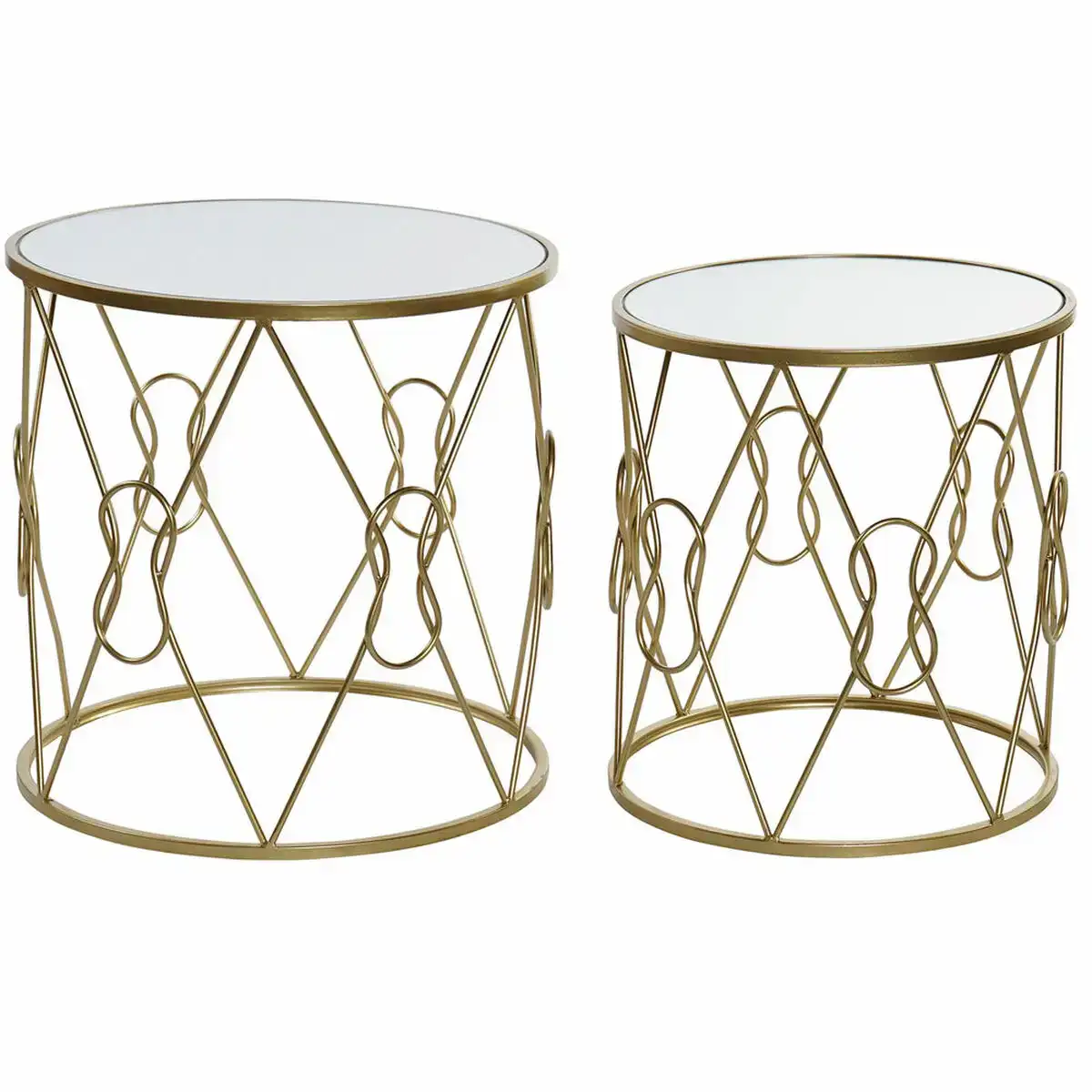 Table d appoint dkd home decor miroir dore metal 50 x 50 x 51 cm_1957. DIAYTAR COTE D'IVOIRE - Où Choisir Rime avec Qualité. Découvrez notre sélection soigneusement conçue et choisissez des articles qui incarnent l'excellence et l'innovation.
