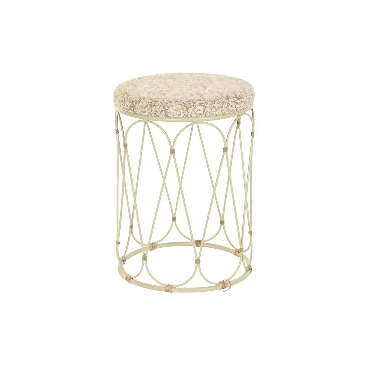 Table d appoint dkd home decor naturel metal creme rotin 35 x 35 x 49 cm _2128. DIAYTAR COTE D'IVOIRE - Où Chaque Achat Raconte une Histoire. Parcourez notre boutique en ligne pour trouver des articles qui évoquent le savoir-faire et la tradition du Côte d'Ivoire.