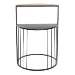 Table d appoint dkd home decor noir fer bois mdf 40 x 40 x 56 cm _4396. DIAYTAR COTE D'IVOIRE - Votre Plateforme pour un Shopping Inspiré. Explorez nos offres variées et découvrez des articles qui stimulent votre créativité et embellissent votre vie.
