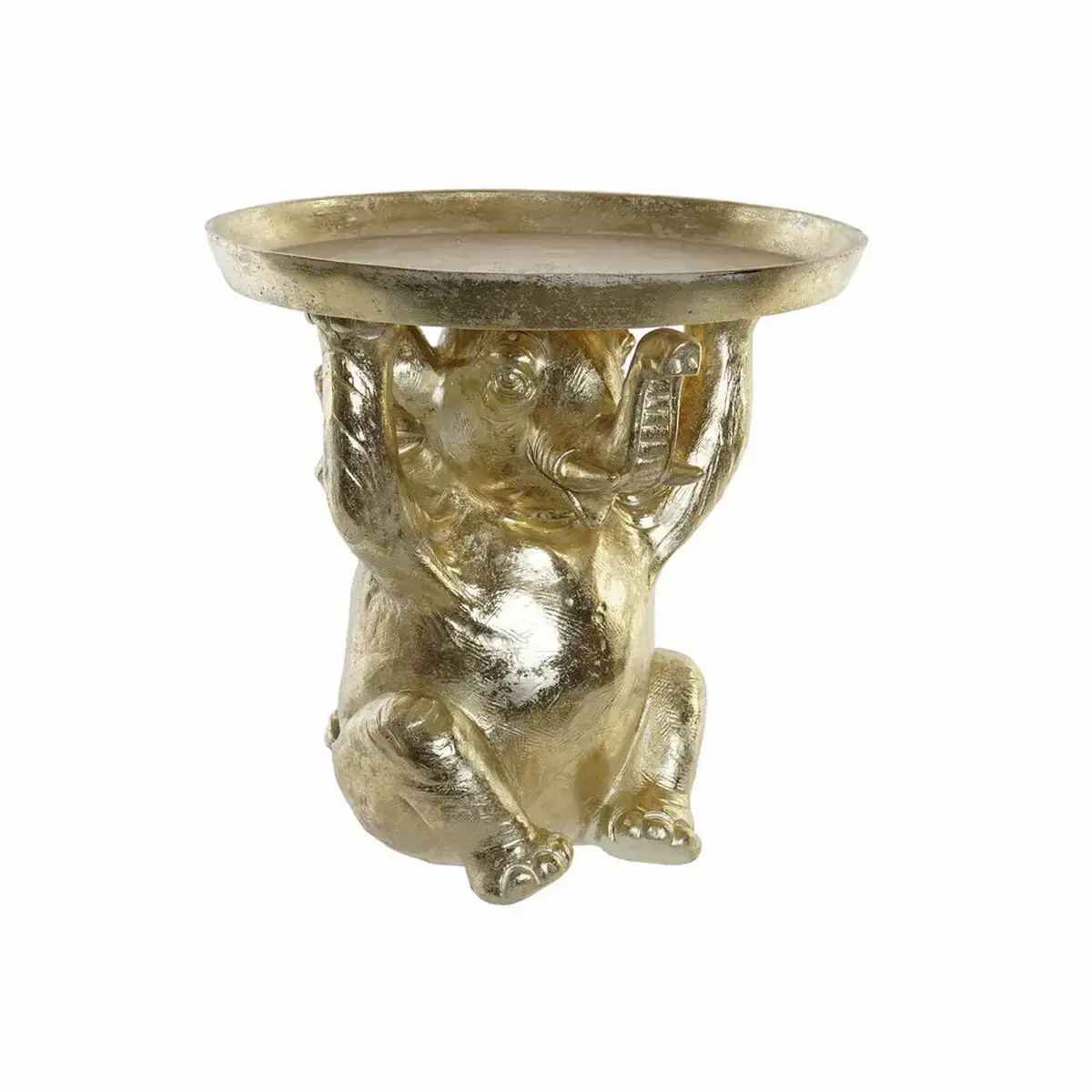 Table d appoint dkd home decor or dore 35 x 35 x 35 cm_3853. DIAYTAR COTE D'IVOIRE - Votre Passage vers le Raffinement. Plongez dans notre univers de produits exquis et choisissez des articles qui ajoutent une touche de sophistication à votre vie.