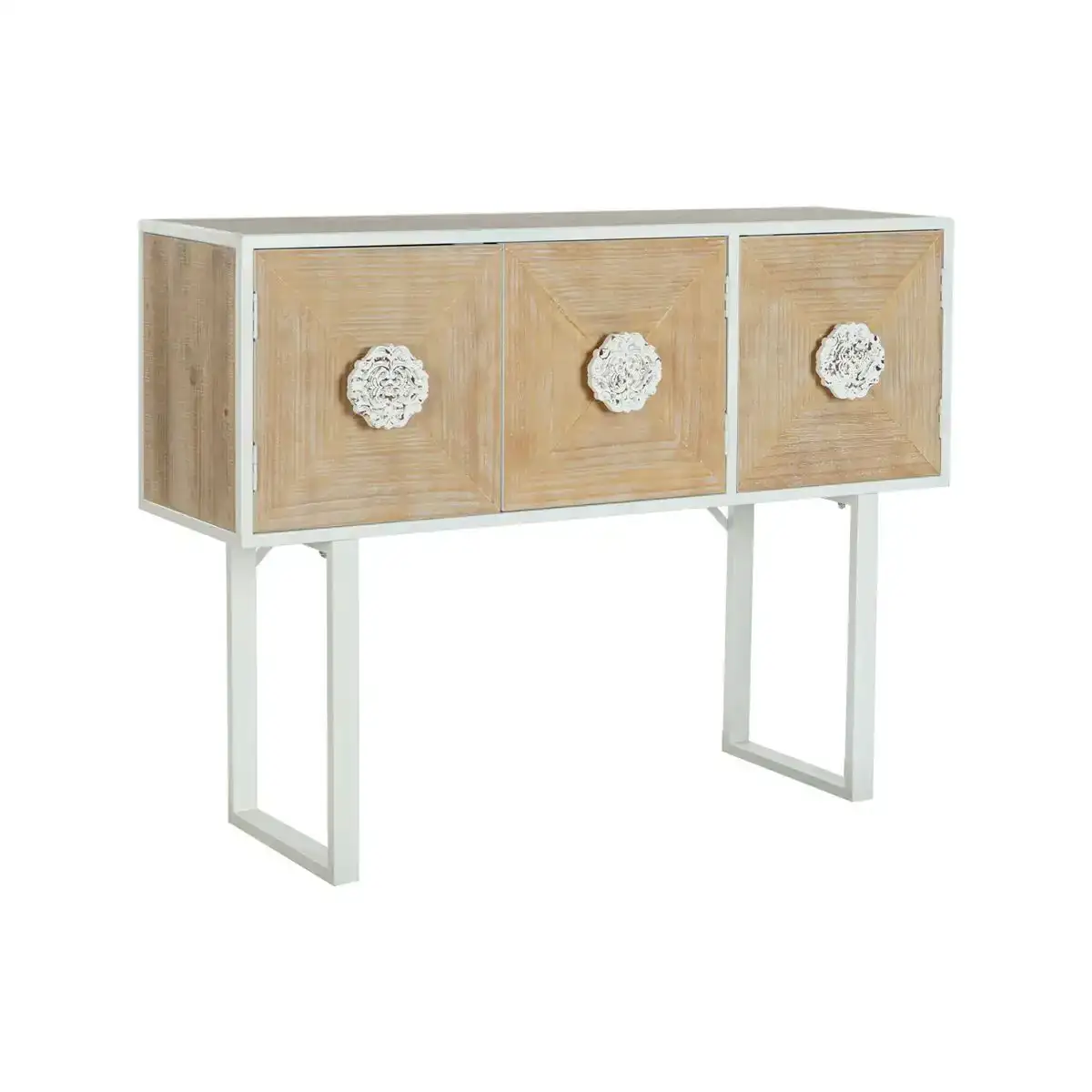 Table d appoint dkd home decor sapin metal blanc 120 x 35 x 90 cm_9059. DIAYTAR COTE D'IVOIRE - L'Art de Choisir, l'Art de Vivre. Parcourez notre boutique en ligne et choisissez parmi des produits de qualité qui ajoutent de l'élégance à votre quotidien.
