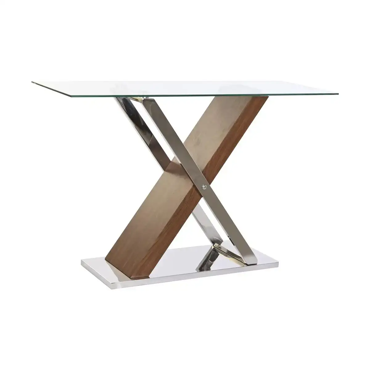 Table d appoint dkd home decor verre acier 120 x 40 x 75 cm _2346. DIAYTAR COTE D'IVOIRE - Où Choisir Devient un Plaisir. Découvrez notre boutique en ligne et choisissez parmi une variété de produits qui satisferont tous vos besoins.