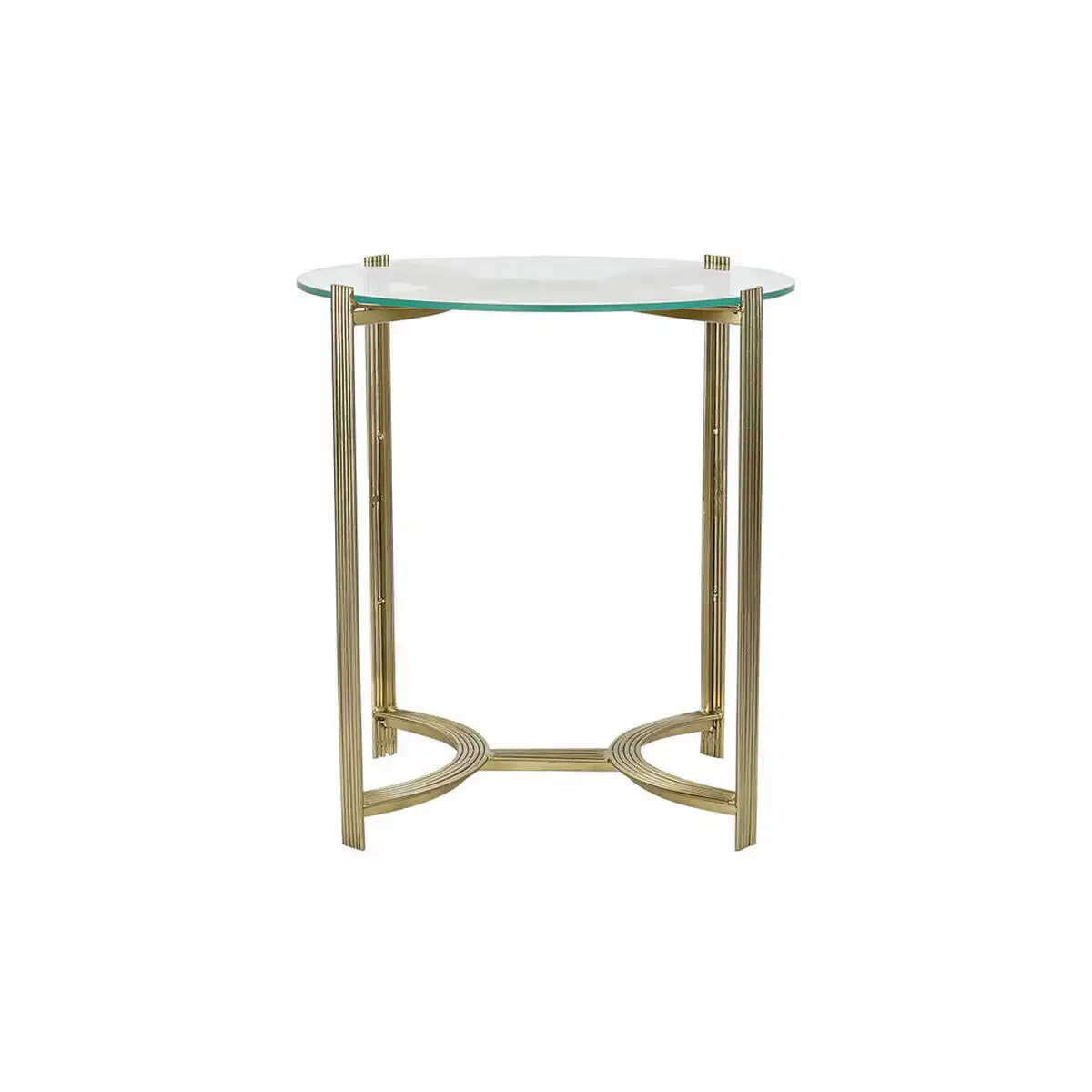 Table d appoint dkd home decor verre dore acier 44 x 44 x 48 cm _2714. DIAYTAR COTE D'IVOIRE - Votre Destination Shopping Incontournable. Parcourez nos rayons virtuels et trouvez des articles qui répondent à tous vos besoins, du quotidien à l'exceptionnel.