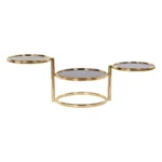 Table d appoint dkd home decor verre dore acier 58 x 50 x 43 cm _2723. DIAYTAR COTE D'IVOIRE - Là où Chaque Clic Compte. Parcourez notre boutique en ligne et laissez-vous guider vers des trouvailles uniques qui enrichiront votre quotidien.