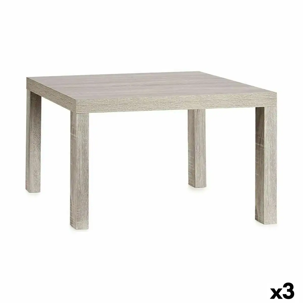 Table d appoint gris bois 50 x 45 x 79 cm 3 unites _5086. DIAYTAR COTE D'IVOIRE - L'Artisanat à Portée de Clic. Découvrez notre boutique en ligne pour trouver des produits uniques qui célèbrent la créativité et l'artisanat sénégalais.