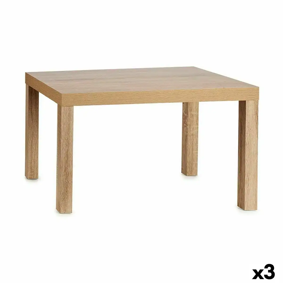 Table d appoint marron bois 50 x 45 x 79 cm 3 unites _6372. DIAYTAR COTE D'IVOIRE - L'Art de Choisir, l'Art de S'émerveiller. Explorez notre boutique en ligne et choisissez des articles qui éveillent votre sens de l'émerveillement.