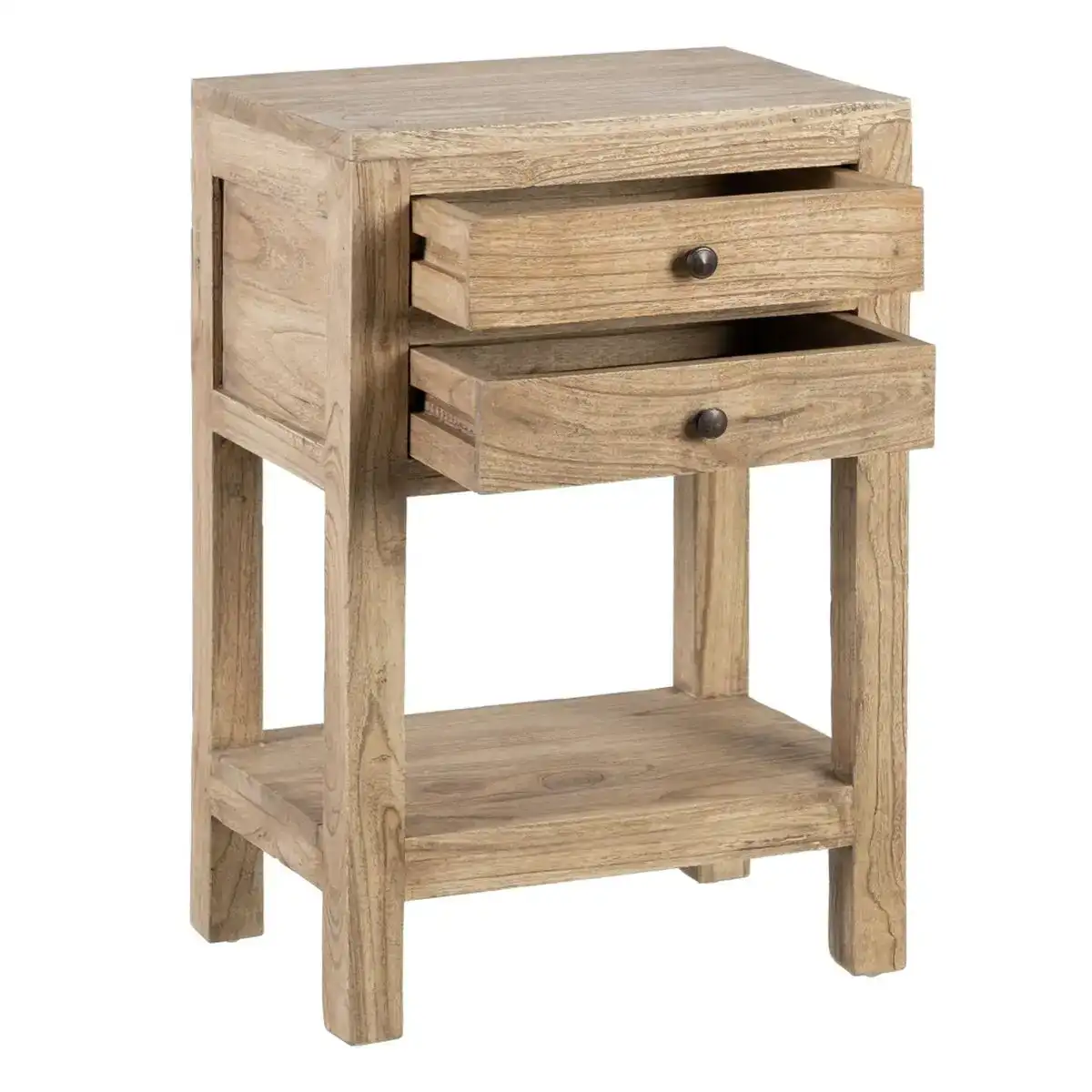 Table d appoint miro 45 x 30 x 66 cm naturel bois mindi_4090. DIAYTAR COTE D'IVOIRE - Là où Chaque Achat a du Sens. Explorez notre gamme et choisissez des produits qui racontent une histoire, votre histoire.