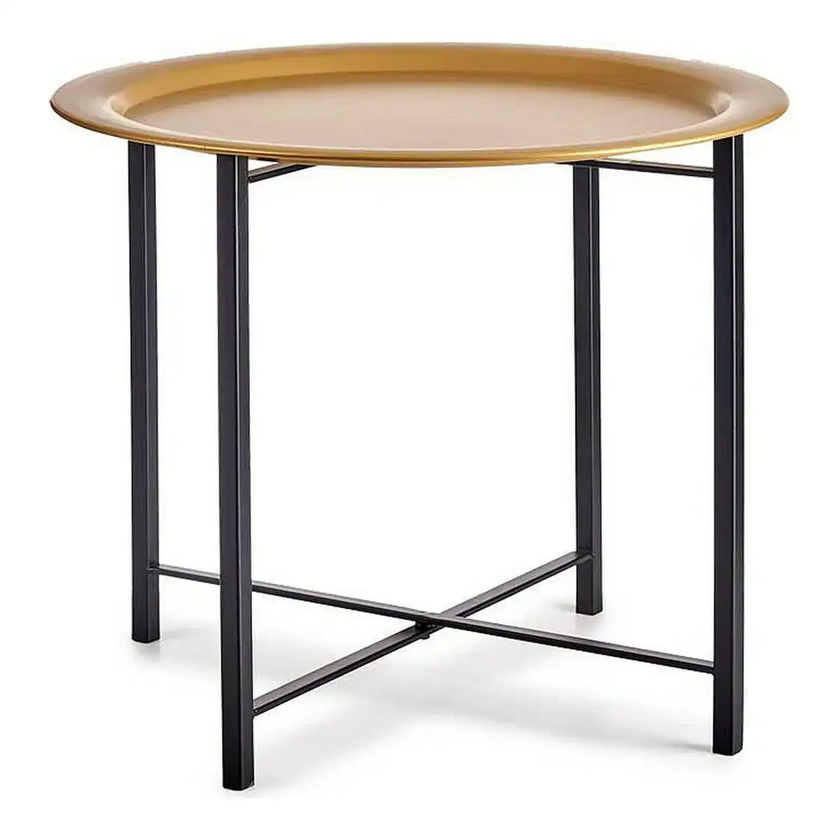 Table d appoint noir dore metal 52 5 x 44 x 52 5 cm _6290. DIAYTAR COTE D'IVOIRE - L'Art de Magasiner sans Frontières. Parcourez notre vaste sélection d'articles et trouvez tout ce dont vous avez besoin, du chic à l'authentique, du moderne au traditionnel.