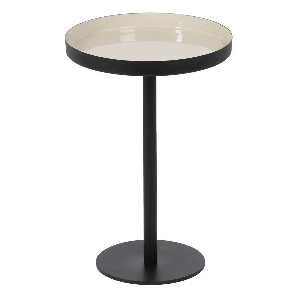 Table d appoint noir taupe fer 30 x 30 x 44 cm_9799. DIAYTAR COTE D'IVOIRE - Là où les Rêves de Shopping Deviennent Réalité. Naviguez à travers notre catalogue diversifié et choisissez parmi une variété d'articles qui feront de votre shopping une expérience inoubliable.