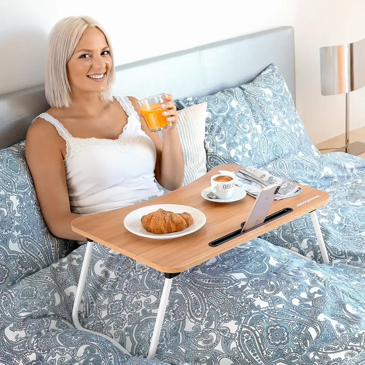 Table d appoint pliante multi usage muvisk innovagoods_4156. DIAYTAR COTE D'IVOIRE - Où Chaque Produit est une Histoire à Raconter. Découvrez notre sélection de produits qui vous permettent de créer votre propre récit à travers vos achats.
