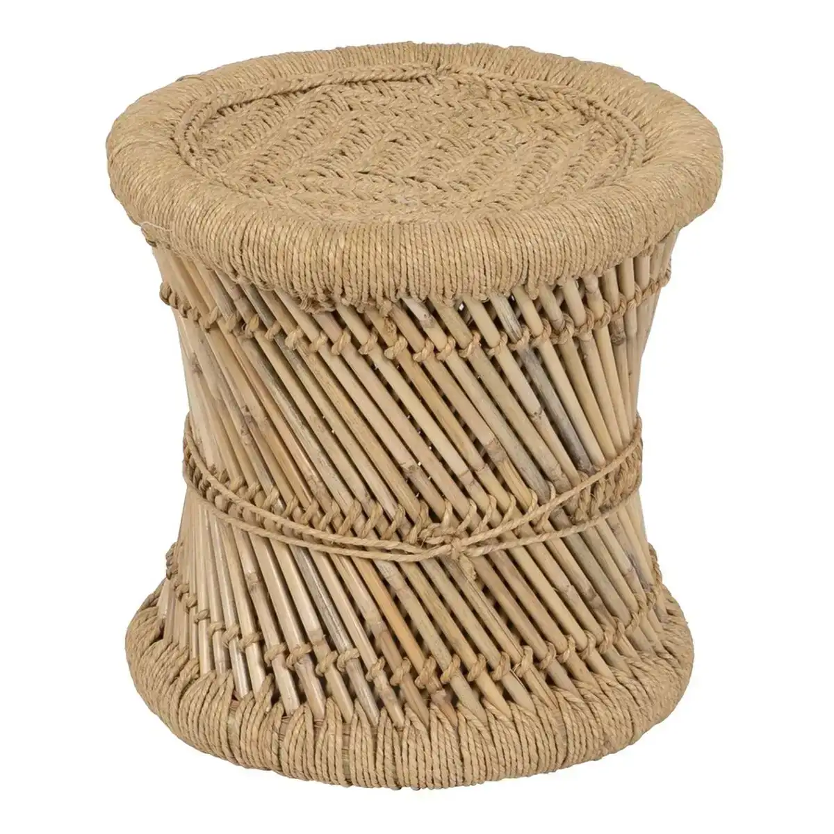 Table d appoint ratan 36 x 36 x 36 cm 2 unites _1921. DIAYTAR COTE D'IVOIRE - L'Art de Vivre le Shopping Authentique. Découvrez notre boutique en ligne et trouvez des produits qui incarnent la passion et le savoir-faire du Côte d'Ivoire.