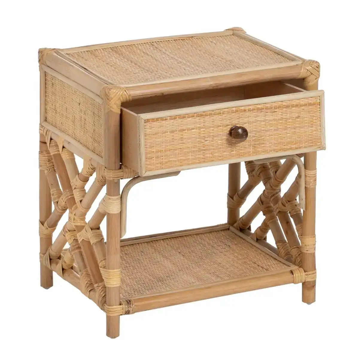 Table d appoint ratan 45 x 35 x 50 cm naturel_2429. Bienvenue dans l'univers captivant de DIAYTAR COTE D'IVOIRE - Votre Plateforme de Shopping Tout-en-Un. Parcourez notre boutique en ligne pour découvrir des produits uniques, allant des articles ménagers aux élégants accessoires de mode.