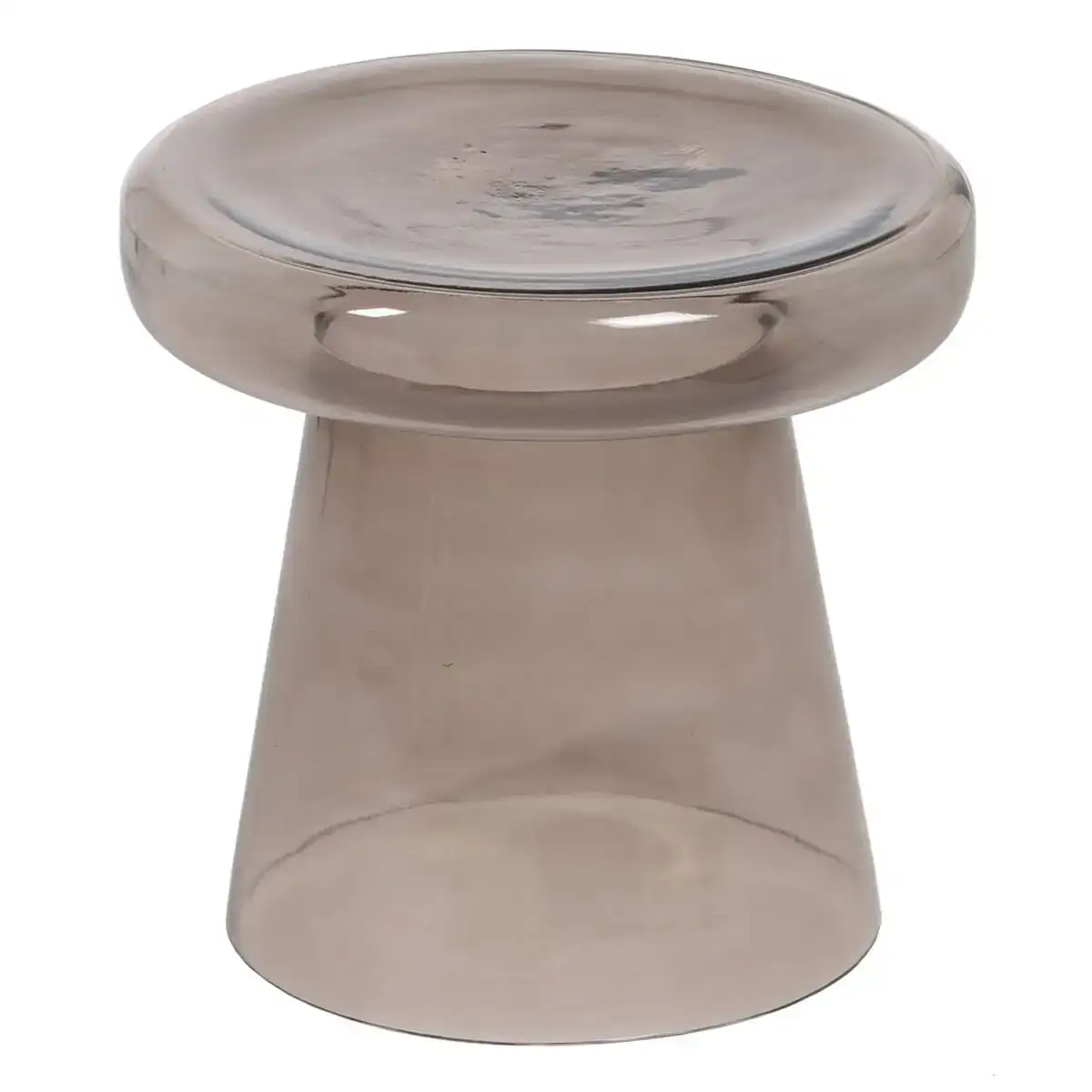 Table d appoint verre taupe 40 x 40 x 38 cm_2800. DIAYTAR COTE D'IVOIRE - Où Choisir Rime avec Qualité. Découvrez notre sélection soigneusement conçue et choisissez des articles qui incarnent l'excellence et l'innovation.