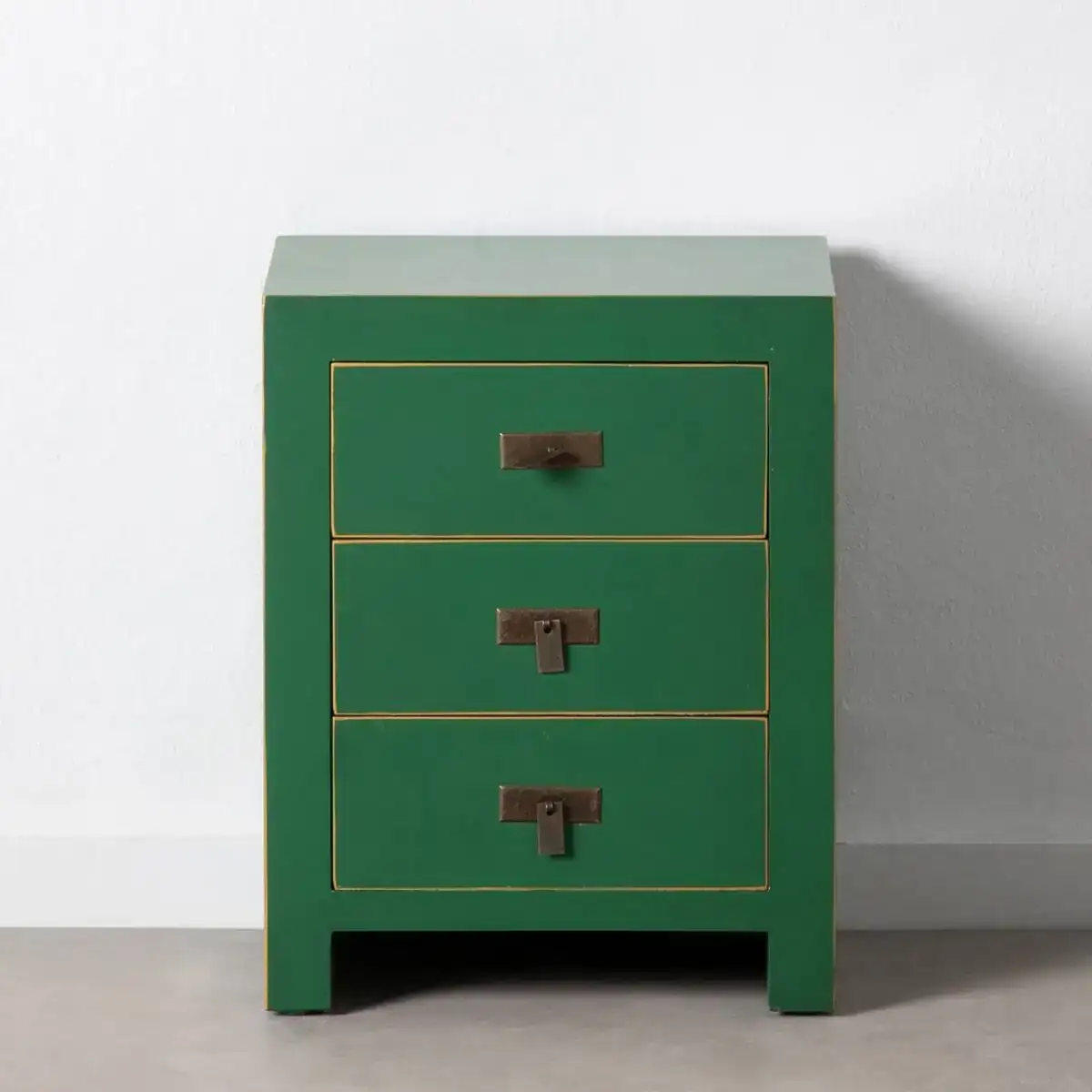 Table de nuit 43 x 34 x 55 cm bois vert dmf_5313. DIAYTAR COTE D'IVOIRE - Où le Shopping est un Plaisir Engagé. Parcourez notre catalogue et choisissez des produits qui respectent vos valeurs et vos attentes.