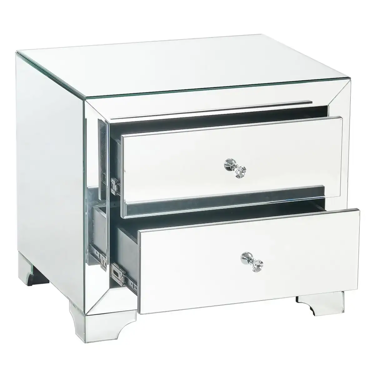 Table de nuit bright 55 x 45 x 50 cm miroir verre dmf_8720. Bienvenue chez DIAYTAR COTE D'IVOIRE - Où Chaque Achat est un Geste d'Amour. Découvrez notre sélection minutieuse et choisissez des articles qui témoignent de votre passion.