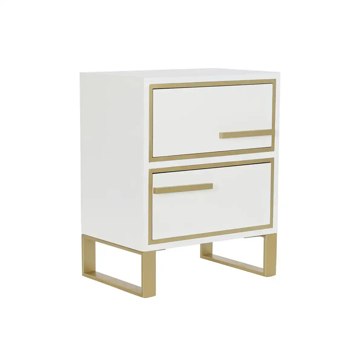 Table de nuit dkd home decor dore metal blanc bois mdf 45 x 30 x 56 cm _6501. DIAYTAR COTE D'IVOIRE - Où Choisir Devient une Découverte. Explorez notre boutique en ligne et trouvez des articles qui vous surprennent et vous ravissent à chaque clic.