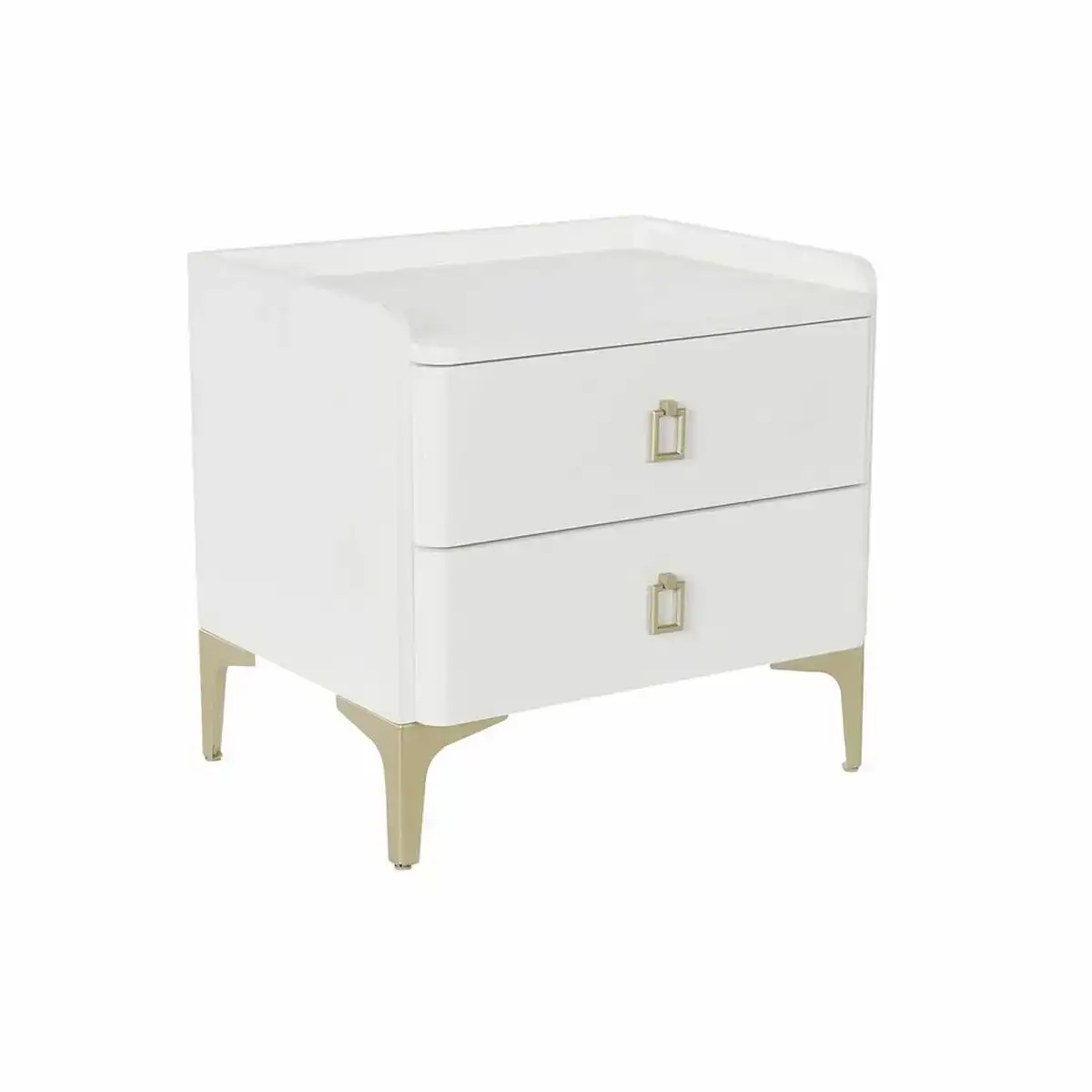 Table de nuit dkd home decor dore metal bois blanc 50 x 40 x 48 cm_1320. Entrez dans l'Univers de DIAYTAR COTE D'IVOIRE - Où le Choix Rencontre l'Authenticité. Explorez nos rayons virtuels et trouvez des produits qui incarnent la richesse de notre culture.