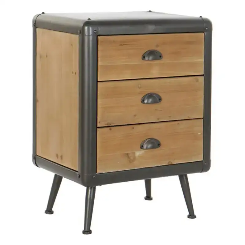 Table de nuit dkd home decor metal sapin 51 x 40 x 70 cm _3813. DIAYTAR COTE D'IVOIRE - L'Art de Magasiner sans Limites. Naviguez à travers notre collection diversifiée pour trouver des produits qui élargiront vos horizons shopping.