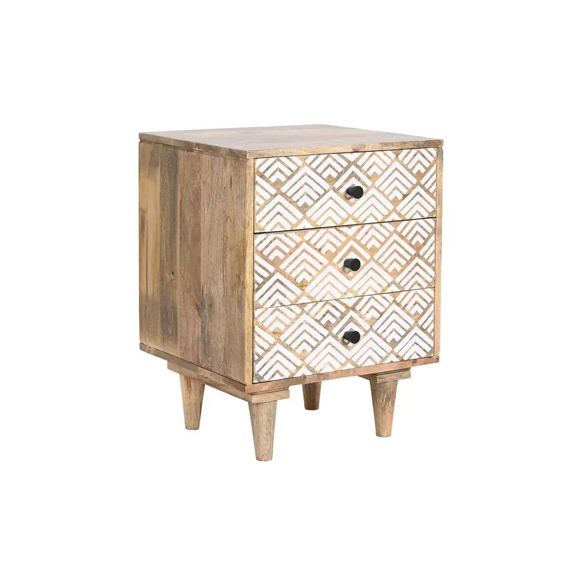 Table de nuit dkd home decor naturel blanc bois de manguier 45 x 40 x 60 cm_8949. Bienvenue chez DIAYTAR COTE D'IVOIRE - Où le Shopping Devient une Aventure. Découvrez notre collection diversifiée et explorez des produits qui reflètent la diversité du Côte d'Ivoire.
