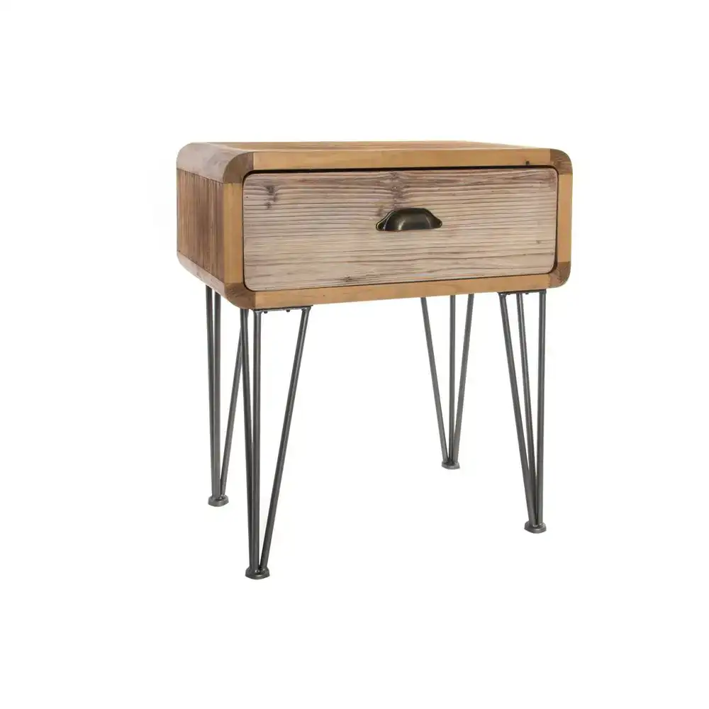 Table de nuit dkd home decor naturel bois metal 51 x 30 x 60 cm_5857. DIAYTAR COTE D'IVOIRE - Là où Chaque Produit Évoque une Émotion. Parcourez notre catalogue et choisissez des articles qui vous touchent et qui enrichissent votre expérience.