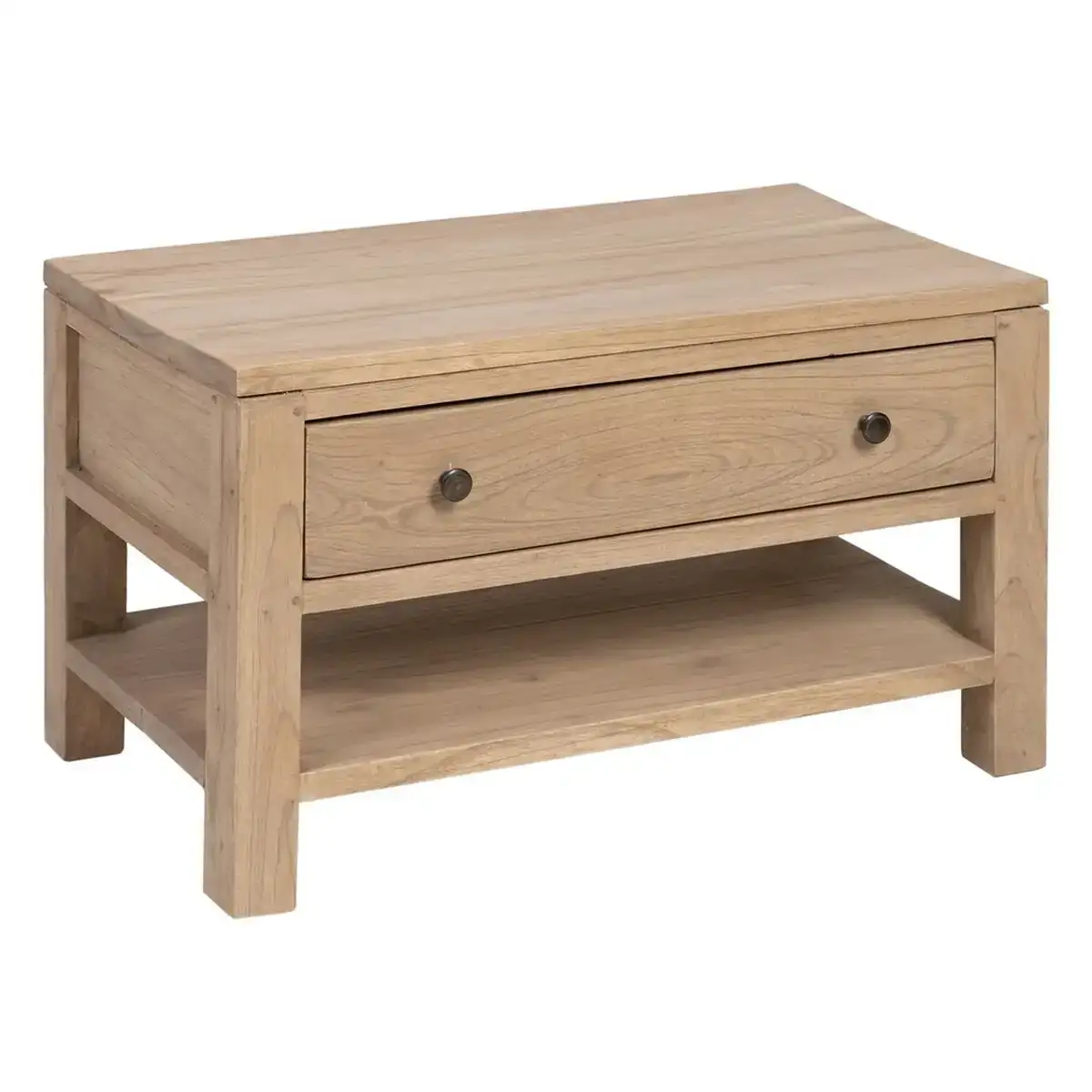 Table de nuit naturel bois mindi 65 x 36 x 38 cm_1966. DIAYTAR COTE D'IVOIRE - Votre Portail vers l'Extraordinaire. Parcourez nos collections et découvrez des produits qui vous emmènent au-delà de l'ordinaire, créant une expérience de shopping mémorable.