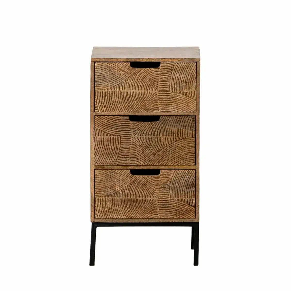 Table de nuit noir naturel fer bois de manguier 32 x 25 x 63 5 cm_5591. Entrez dans l'Univers de DIAYTAR COTE D'IVOIRE - Où le Choix Rencontre l'Authenticité. Explorez nos rayons virtuels et trouvez des produits qui incarnent la richesse de notre culture.