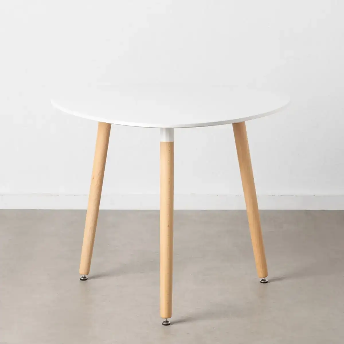 Table de salle a manger 90 x 90 x 74 cm bois blanc dmf_5700. DIAYTAR COTE D'IVOIRE - Là où Chaque Produit Est une Trouvaille. Explorez notre sélection minutieuse et découvrez des articles qui correspondent à votre style de vie et à vos aspirations.