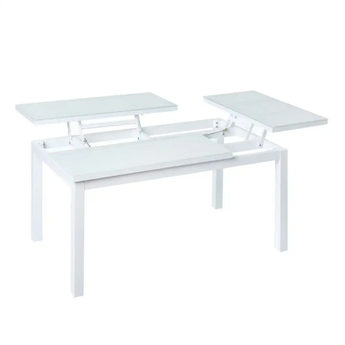 Table de salle a manger agnes 100 x 60 x 48 5 cm aluminium_9453. DIAYTAR COTE D'IVOIRE - L'Artisanat à Portée de Clic. Découvrez notre boutique en ligne pour trouver des produits uniques qui célèbrent la créativité et l'artisanat sénégalais.